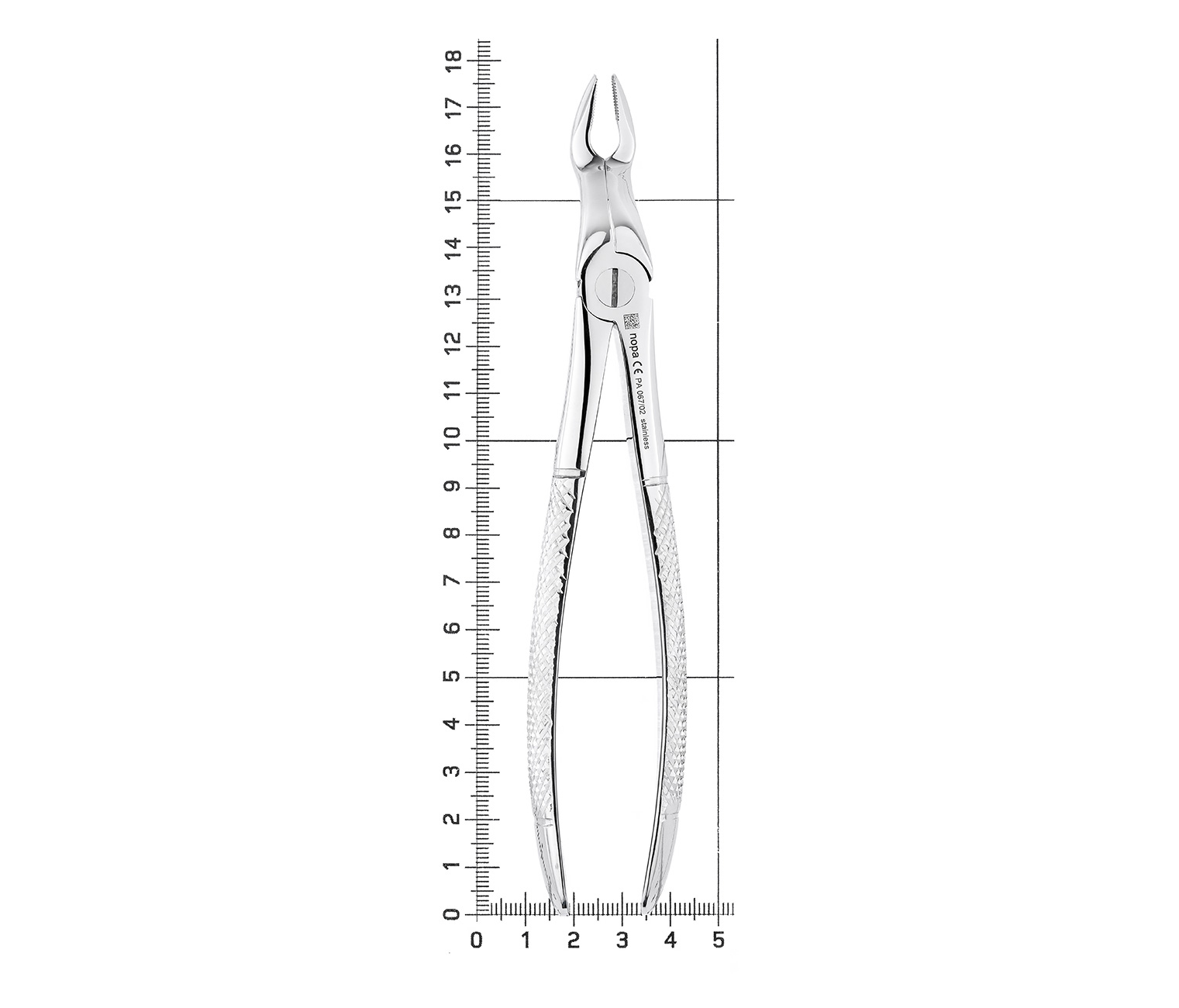Nopa Instruments PA 067/02 - щипцы извлекающие для третьих моляров верхней челюсти №67N