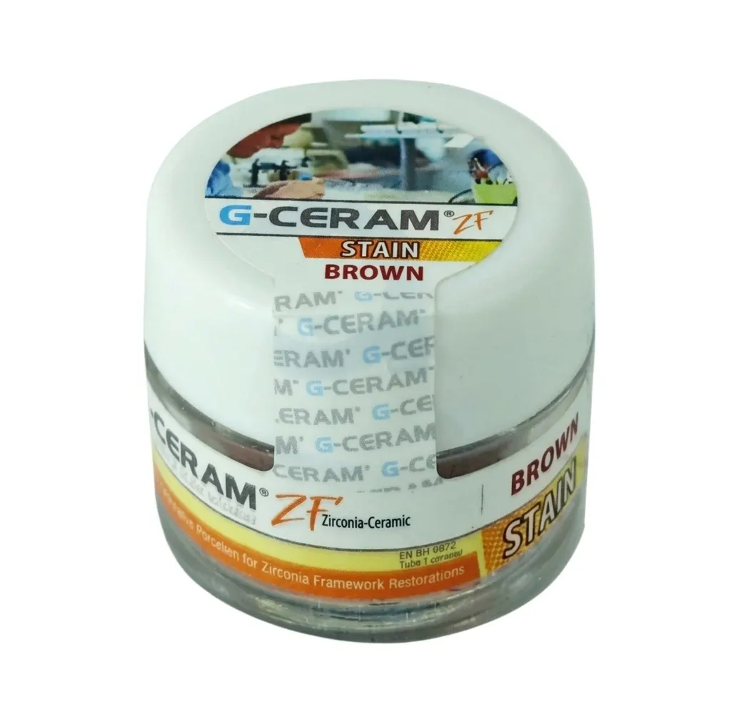 Керамика ZF краситель Stain Brown (3г), 6201-0-B, G-CERAM