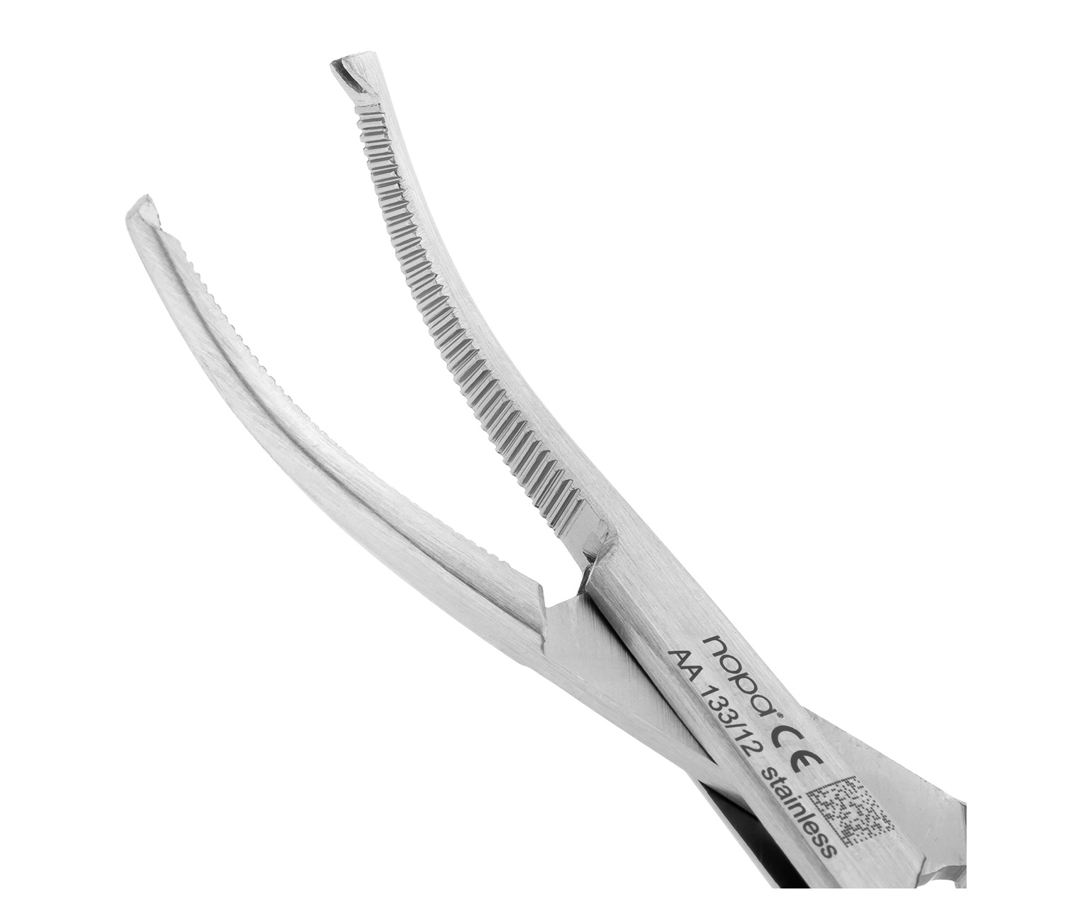 Nopa Instruments AA 133/12 - щипцы для артерии MICRO-MOSQUITO хирургические, изогнутые, 12 см