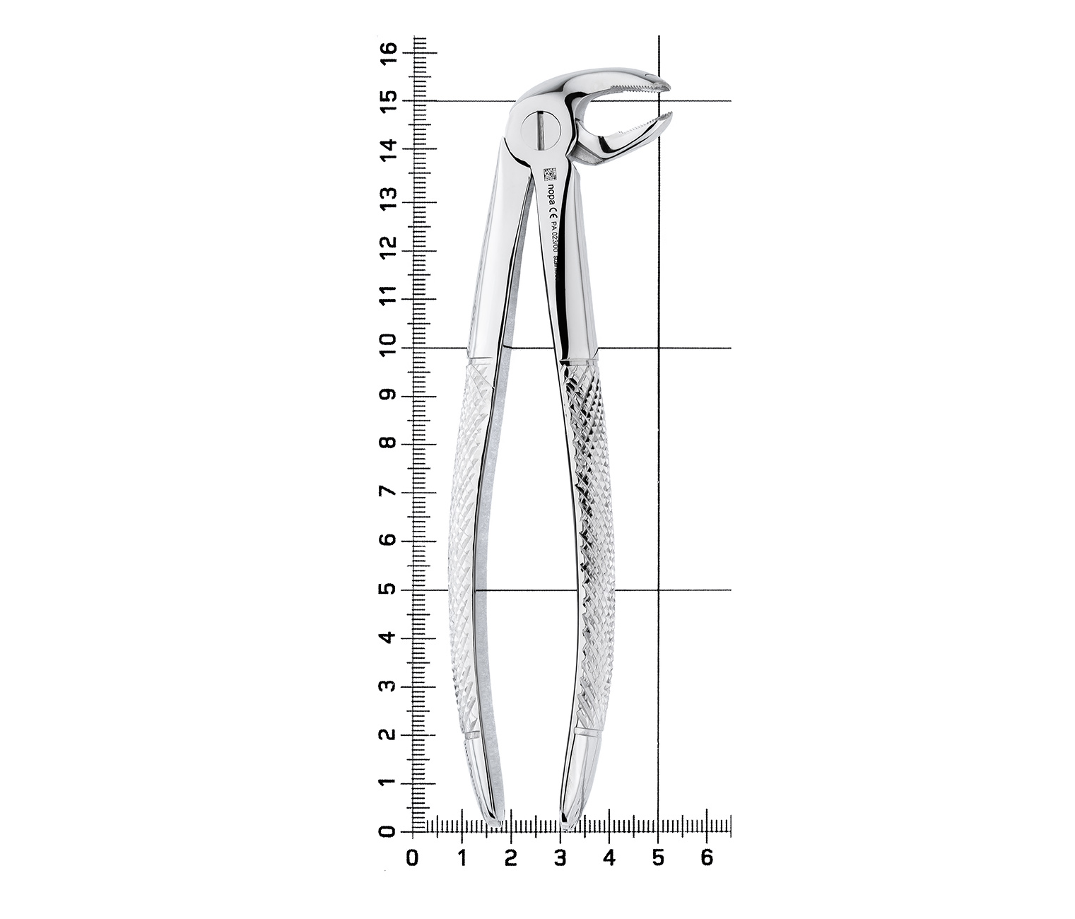 Nopa Instruments PA 023/00 - щипцы извлекающие для моляров нижней челюсти правые №23