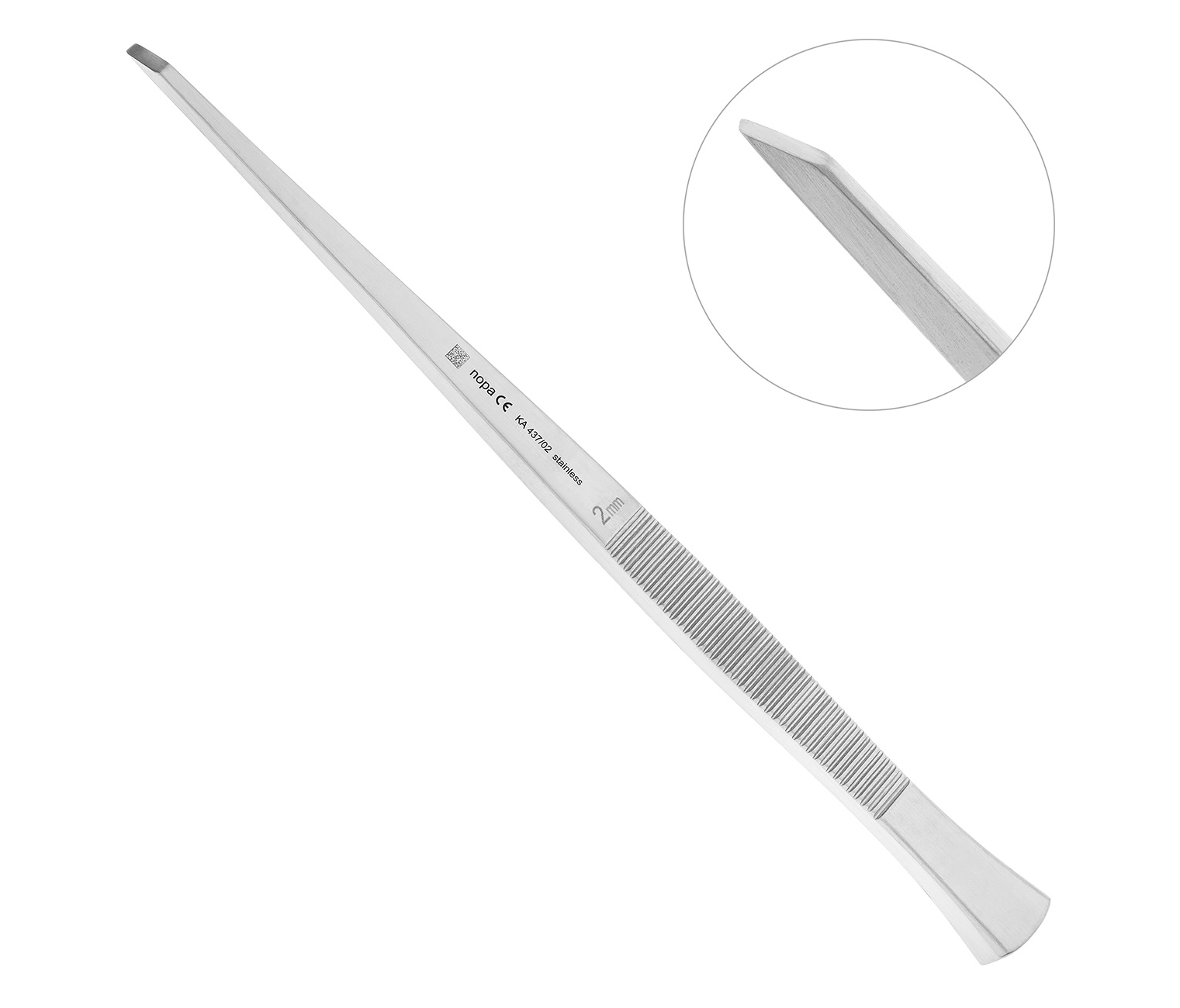 Nopa Instruments KA 437/02 - костное долото PARTSCH, 2 мм