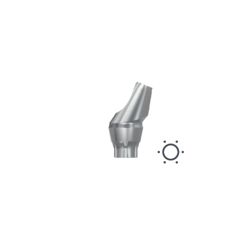 Абатмент угловой EV 4.8, 20°, высота 1 мм (Angled Abutment EV 4.8, 20° – 1 mm) , арт: 25631