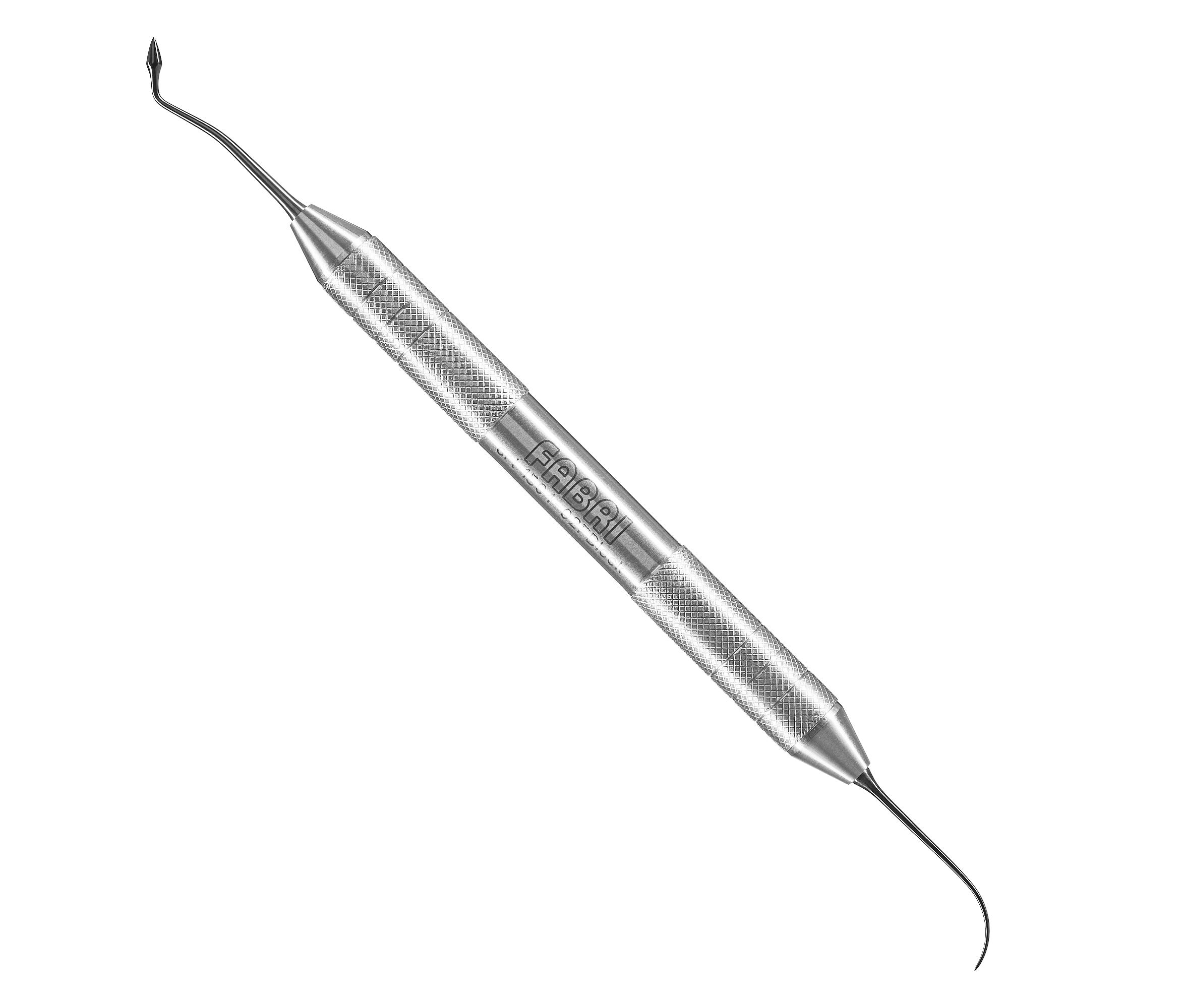 Fabri 1504-02F Black - инструмент для моделирования фиссур, эргономичная ручка Ø10mm, покрытие Black