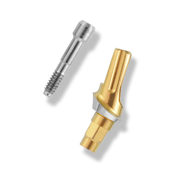 Абатмент угловой FRIADENT EstheticBase angled, размер D3.0/GH1/A15, арт: 46-2221