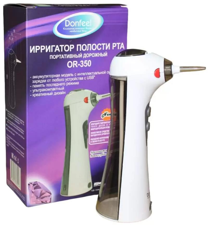 Ирригатор полости рта Donfeel OR-350 портативный дорожный - арт. 0128