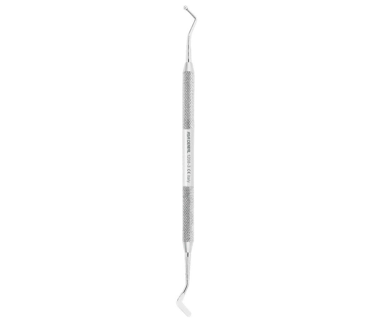 Asa Dental 1208-3 - штопфер-гладилка N3 двусторонняя (шарик-гладилка)