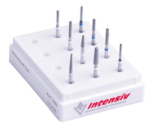 Набор алмазных боров Intensiv Universal Set, 9 шт.