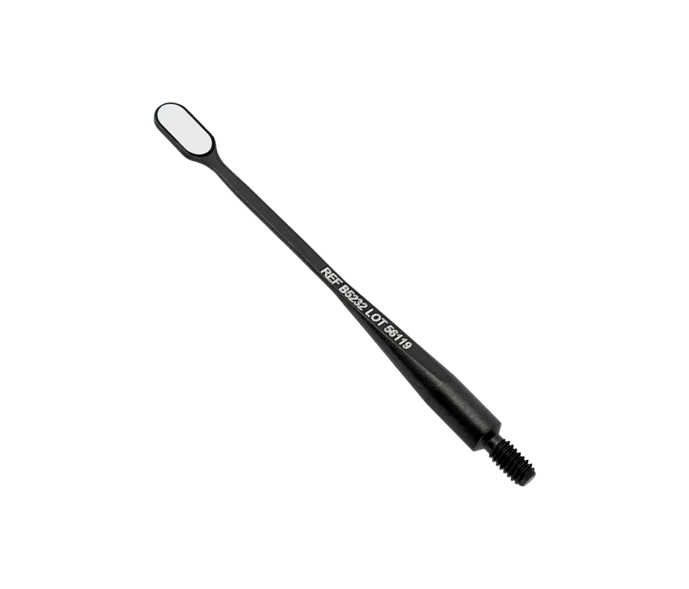 Hahnenkratt BLACK MICROflex rhodium - родиевое микрозеркало без ручки, плоское, овальное, 3х6 мм