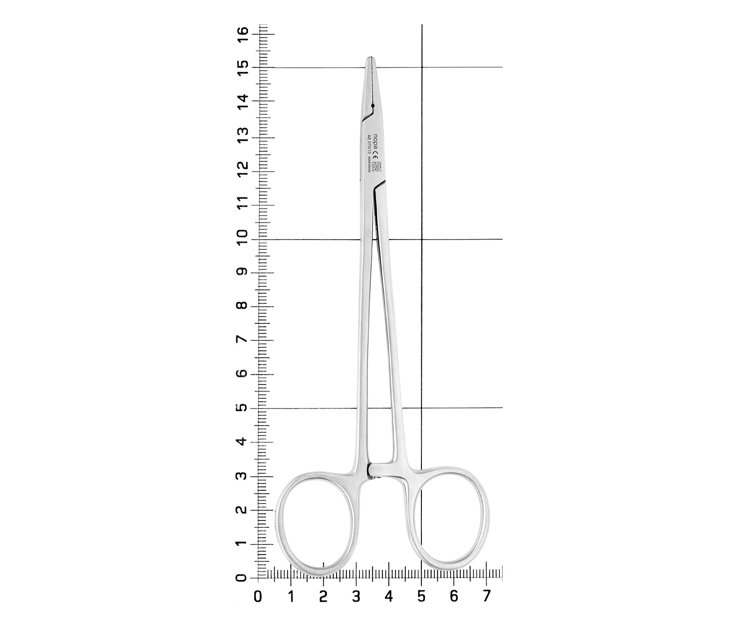 Nopa Instruments AE 070/15 - иглодержатель CRILE-WOOD, 15 см