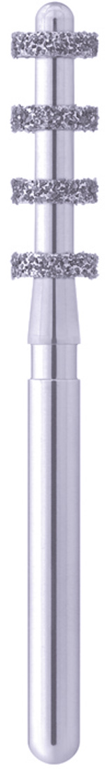Боры стоматологические алмазные FG 834/012, 6шт. ISO код 314552524035, арт: FGS12/6