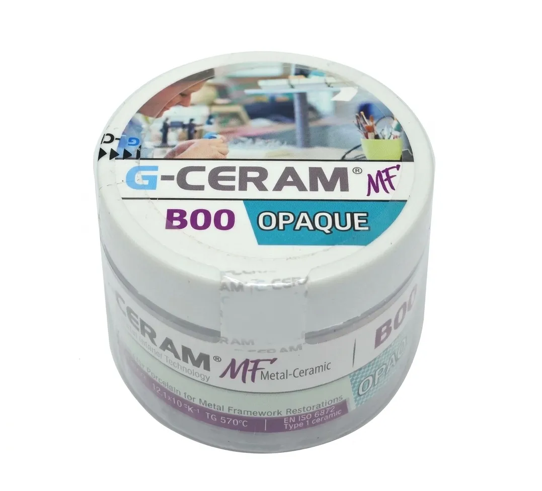 Керамика MF опак порошковый Opaque B00 (bleach) (20г), 5205-3-B00, G-CERAM