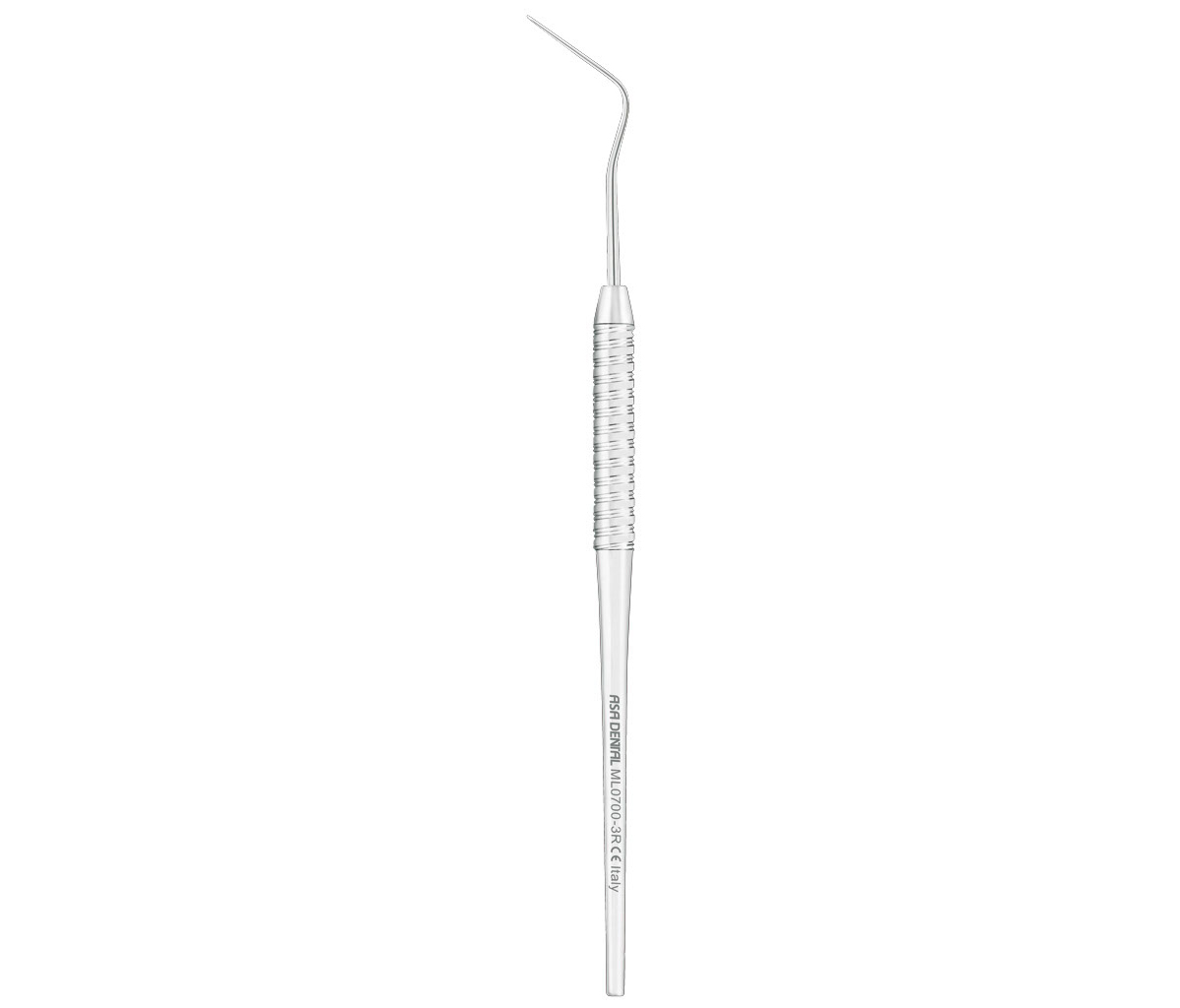 Asa Dental ML0700-3R - зонд N3R односторонний изогнутый Leonardo с легкой ручкой
