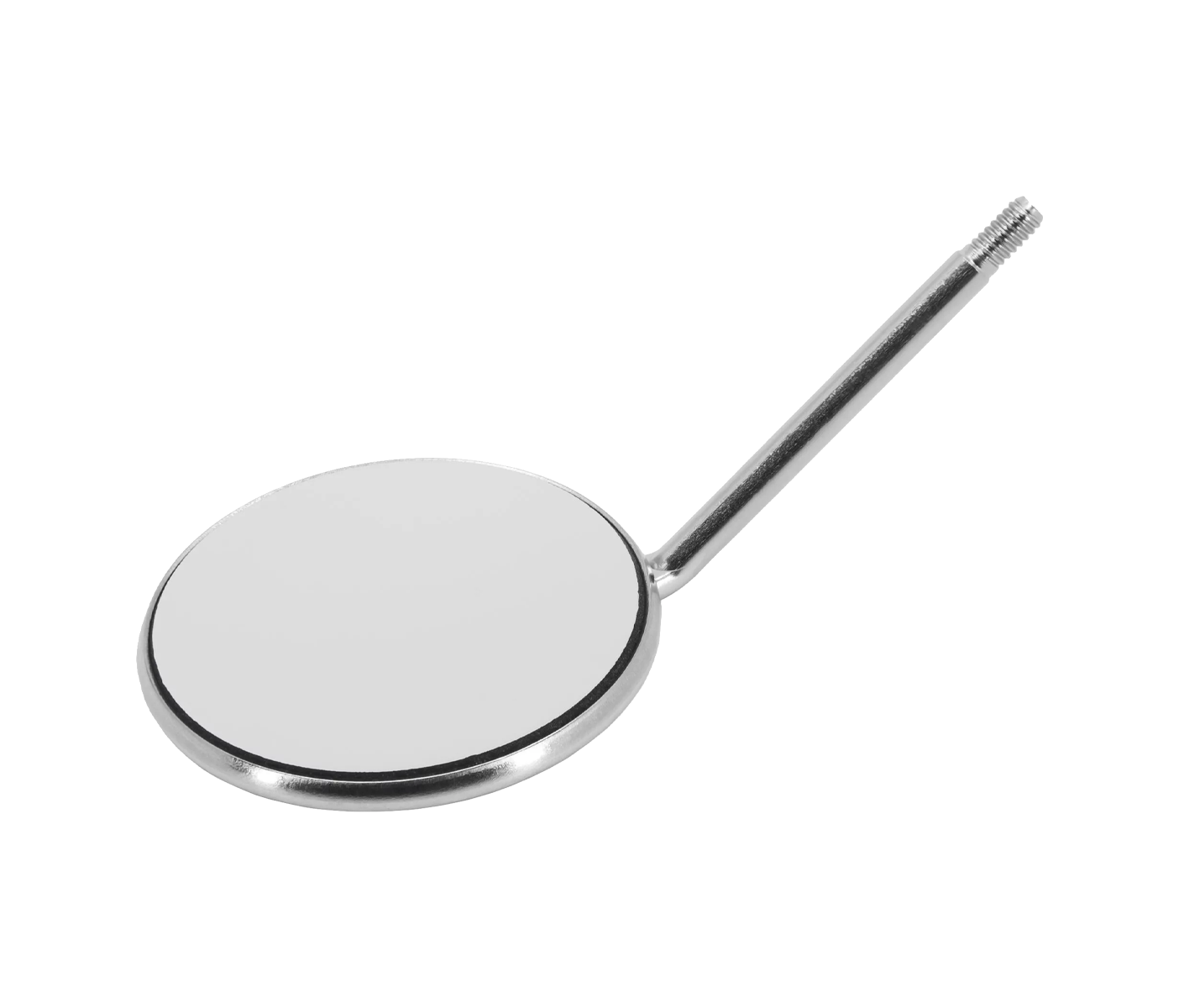 Hahnenkratt TOPvision FS Rhodium - родиевое зеркало без ручки, плоское, №7, диаметр 28 мм, 12 шт