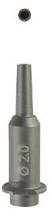 Сопло круглое для пескоструйного аппарата: 2.0 mm ( бронзовое IT), арт: 90002-1206
