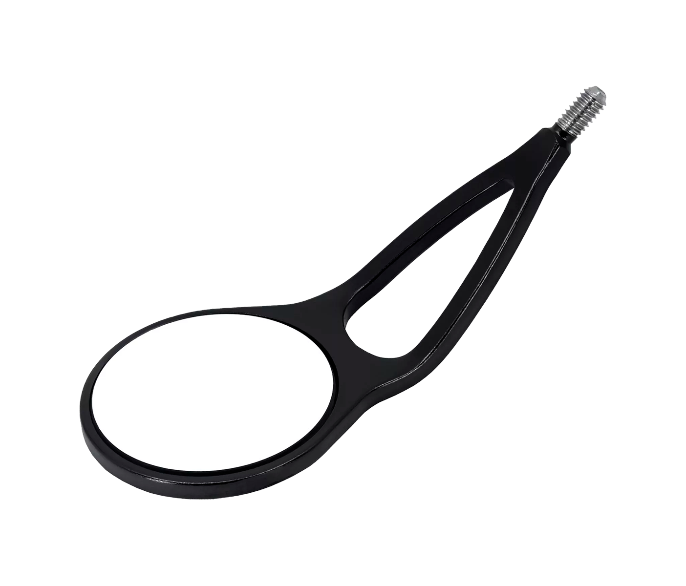 Hahnenkratt BLACK ULTRAretract FS - ультраяркое зеркало без ручки, плоское, облегченное, с ретрактором, №4, диаметр 22 мм, 3 шт
