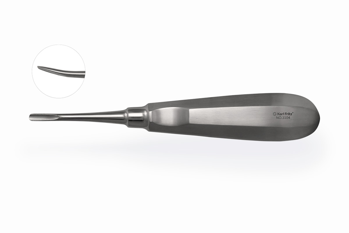 Элеватор Lindo-Levien с микрозубцами Microsaw изонутый, 4 мм