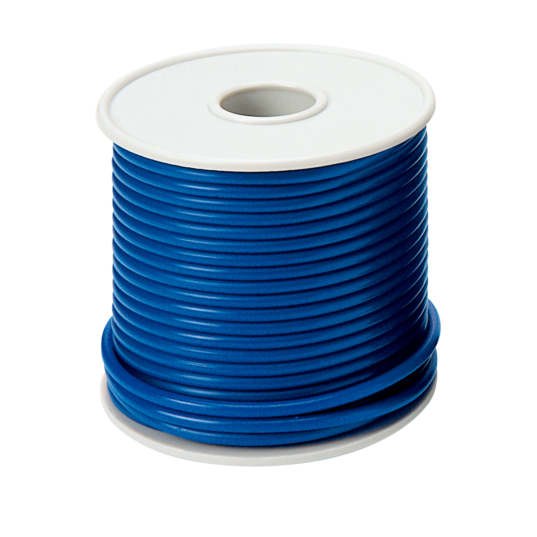 Проволока восковая ГЕО, средней твердости синяя (GEO wax wire medium hard blue), диаметр 2.0 мм, на индивидуальной катушке 250гр, арт: 678-3020