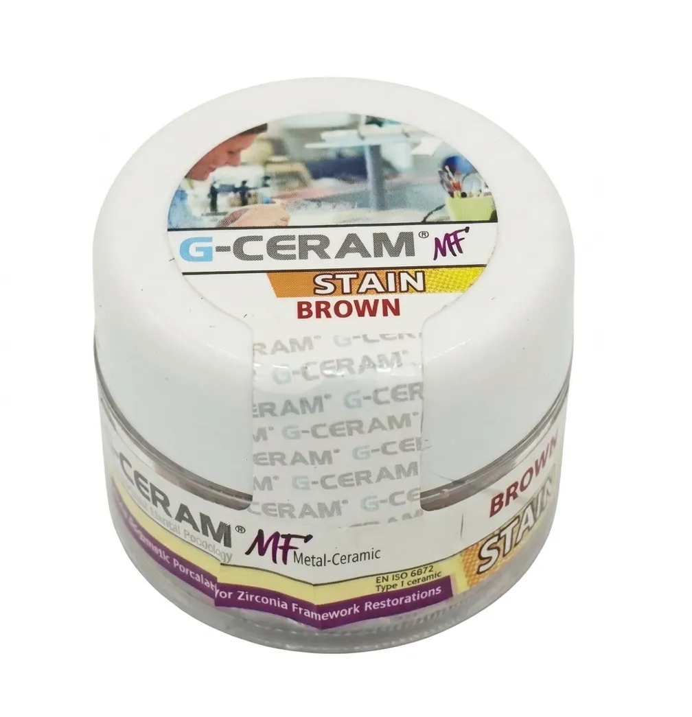 Керамика MF краситель Stain Brown (3г), 5201-0-B, G-CERAM