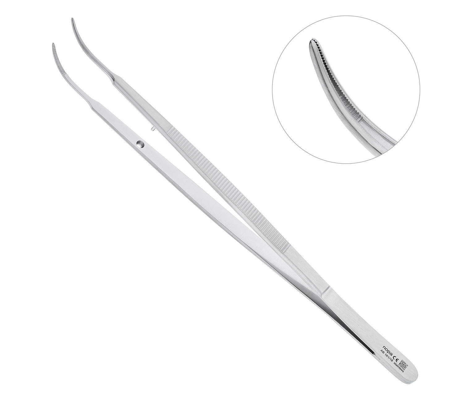 Nopa Instruments AB 161/18 - пинцет перевязочный GERALD, 18 см