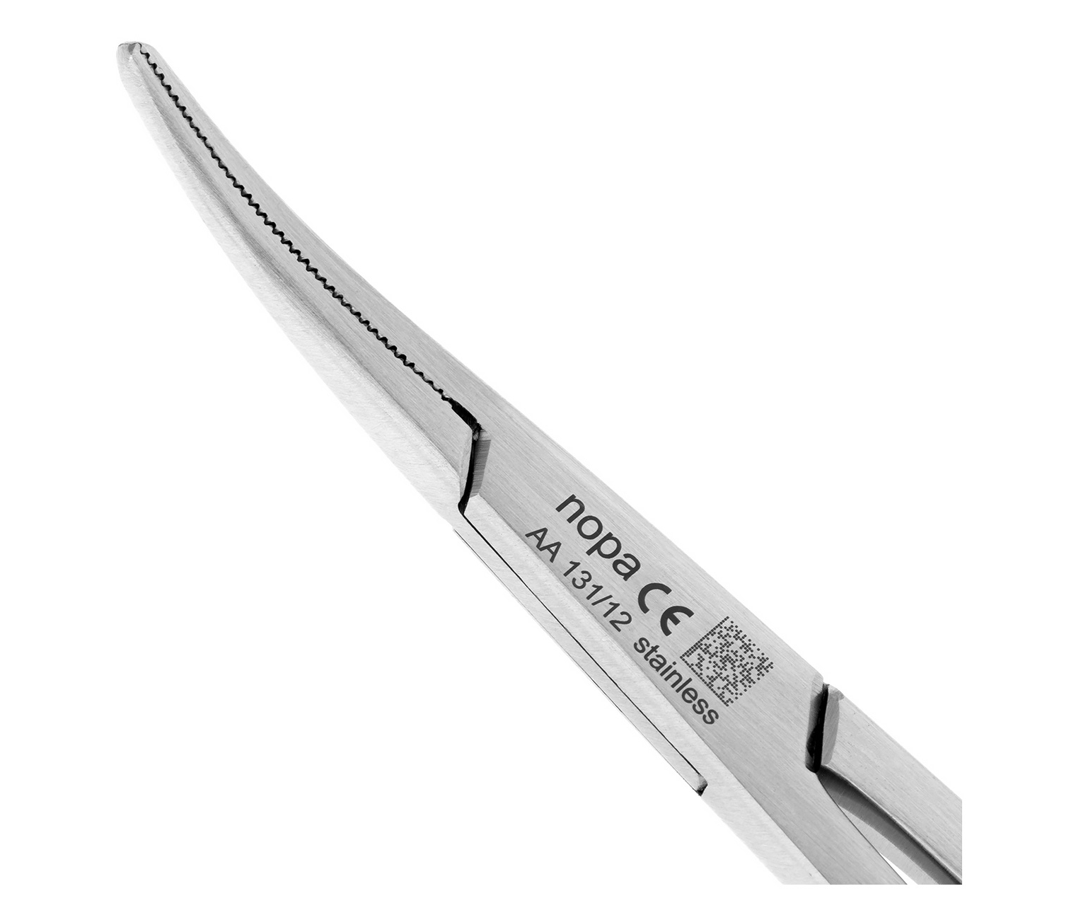 Nopa Instruments AA 131/12 - щипцы для артерии MICRO-MOSQUITO анатомические, изогнутые, 12 см