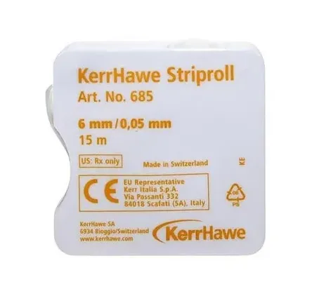 Матричная лента пластиковая, Kerr, Striproll, 6 мм, 0.05 мм, 685