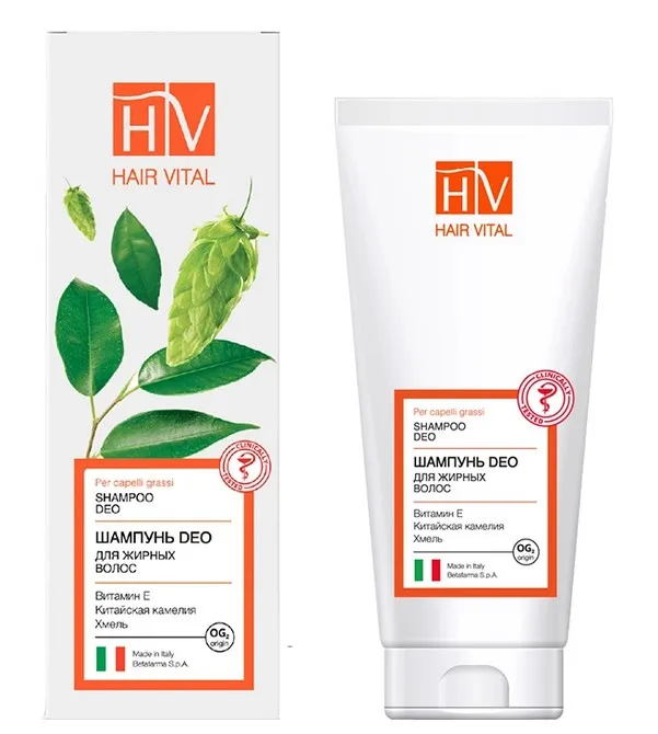 Шампунь DEO для жирных волос (200 мл) Hair Vital