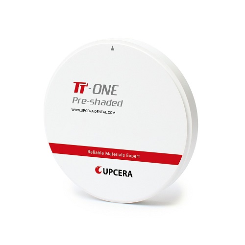 Заготовки циркониевые - Диск TT окрашенный BL1 (98) 18 мм, арт: TT LT BL1 D98-18