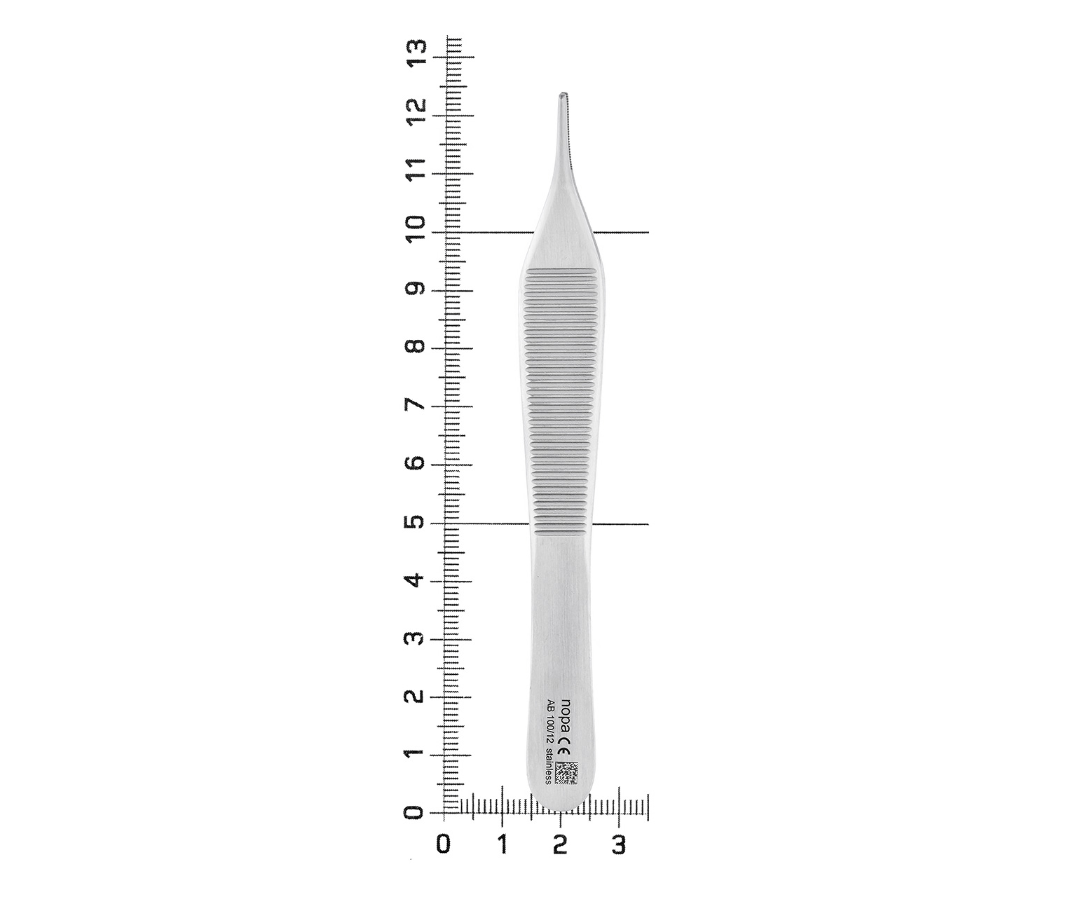 Nopa Instruments AB 100/12 - пинцет ADSON анатомический, 12 см