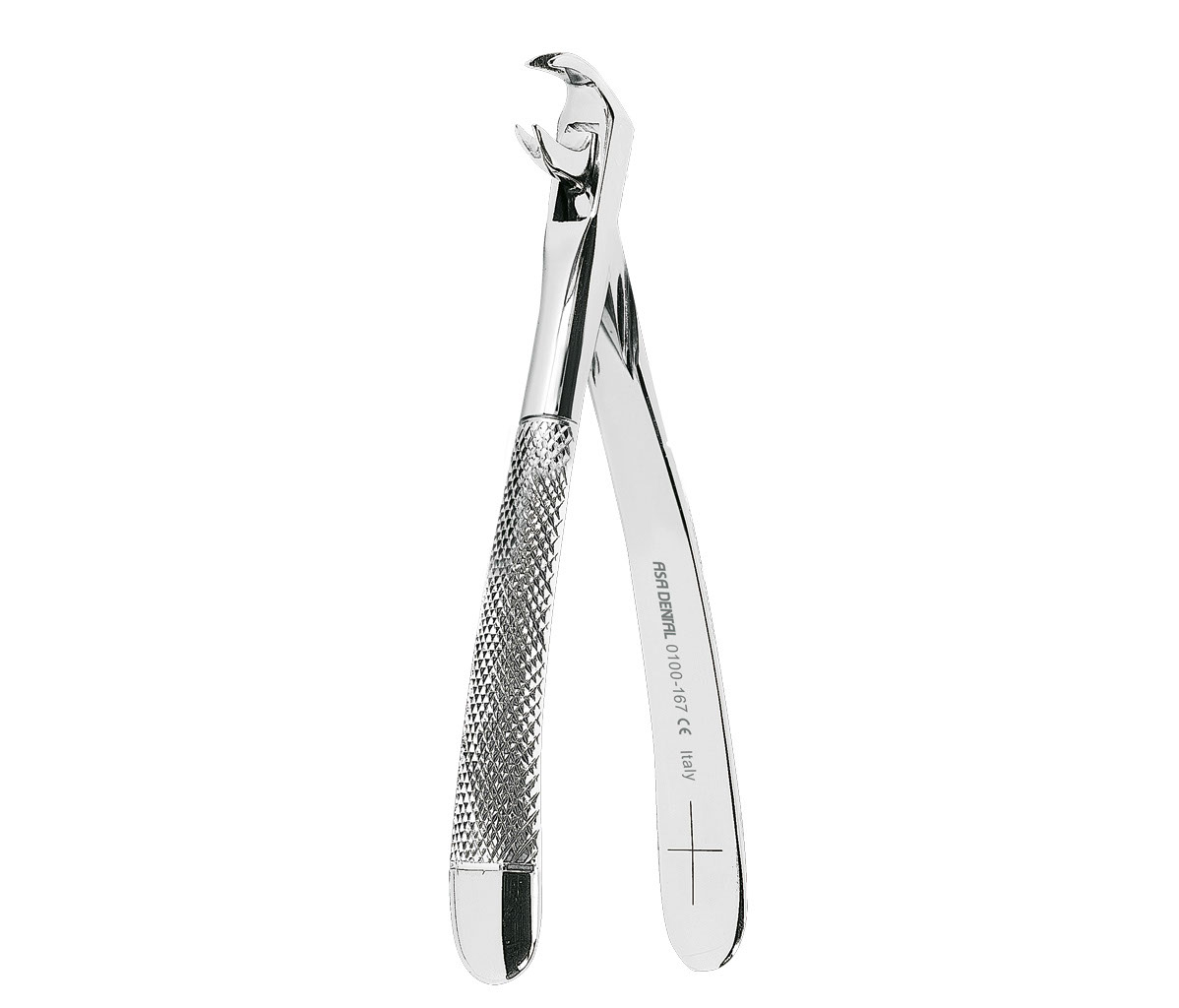 Asa Dental 0100-167 - щипцы N167 для удаления зубов нижних универсальные для моляров и премоляров с зубчиками