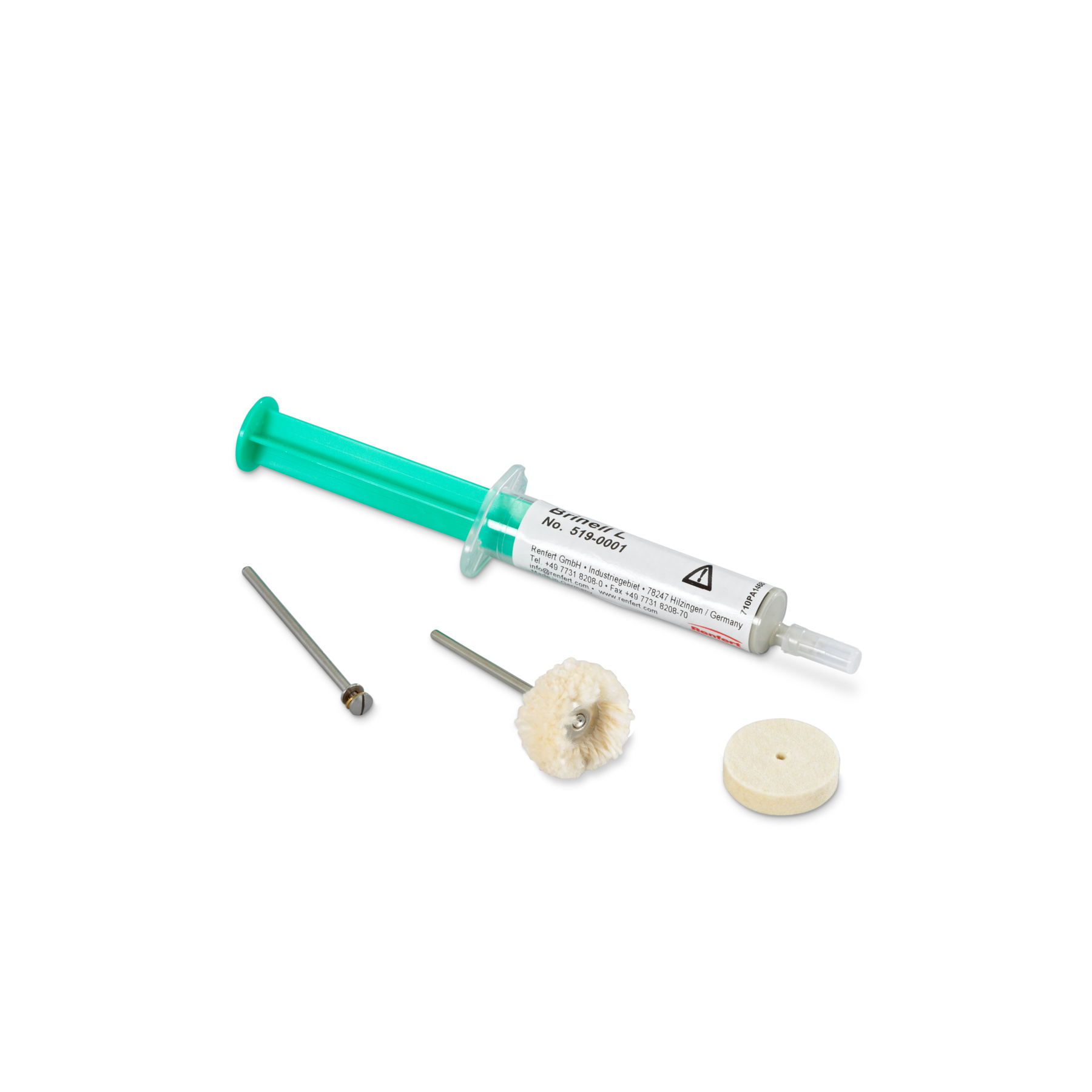 Паста полировочная BRINELL L (BRINELL L High-lustre polishing paste), 5 мл., арт: 519-0001
