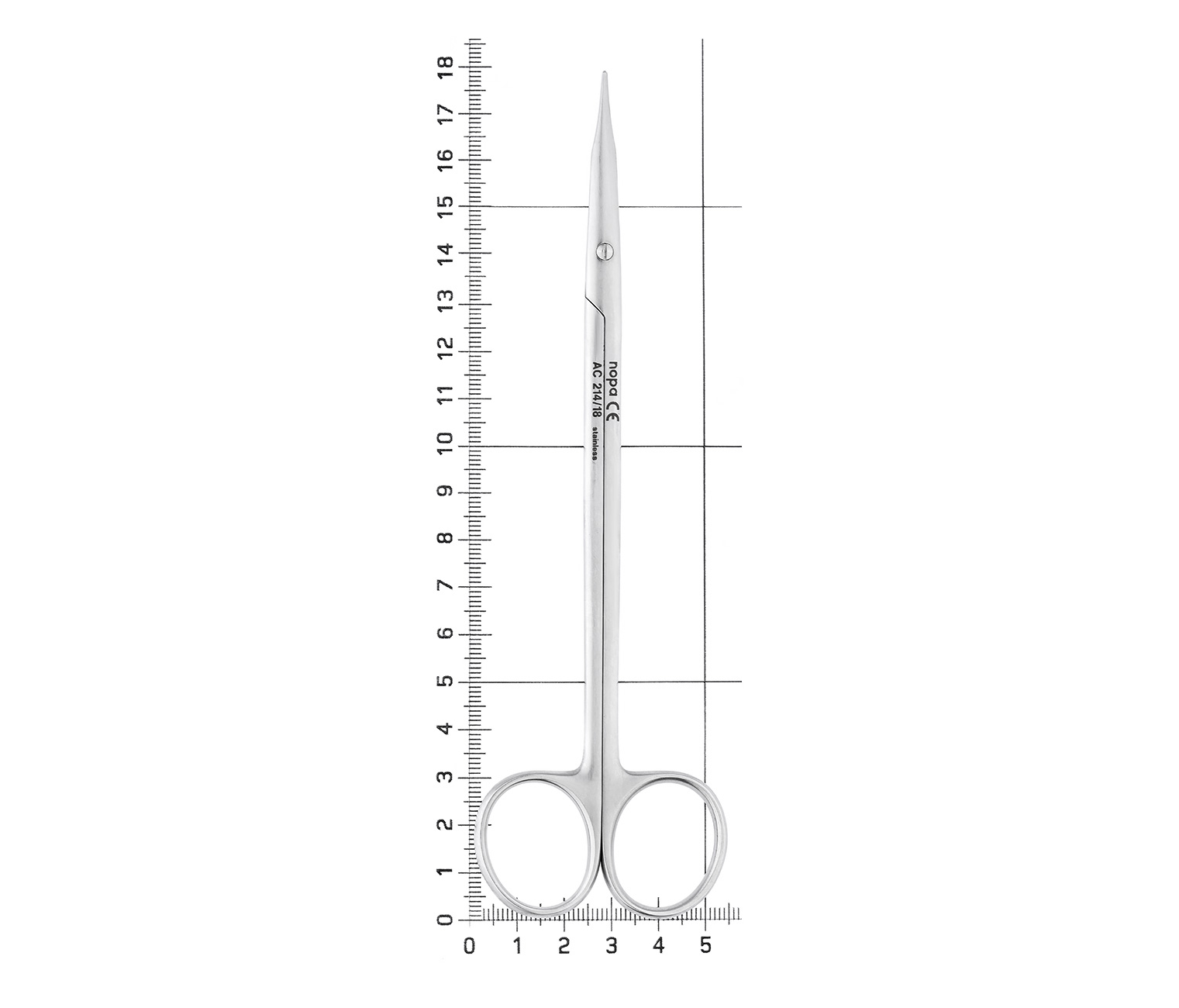 Nopa Instruments AC 214/18 - ножницы для рассечения REYNOLDS, прямые, 18 см