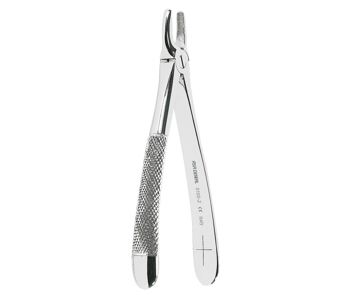 Asa Dental 0100-2 - щипцы N2 для удаления зубов для верхних резцов и клыков с зубчиками