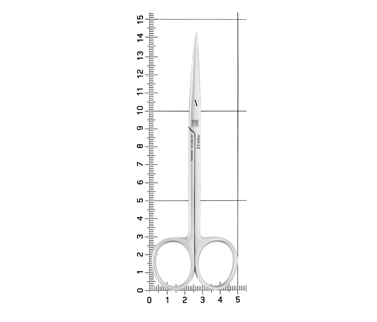 Nopa Instruments AC 651/14 - ножницы SULLIVAN изогнутые, 14,5 см