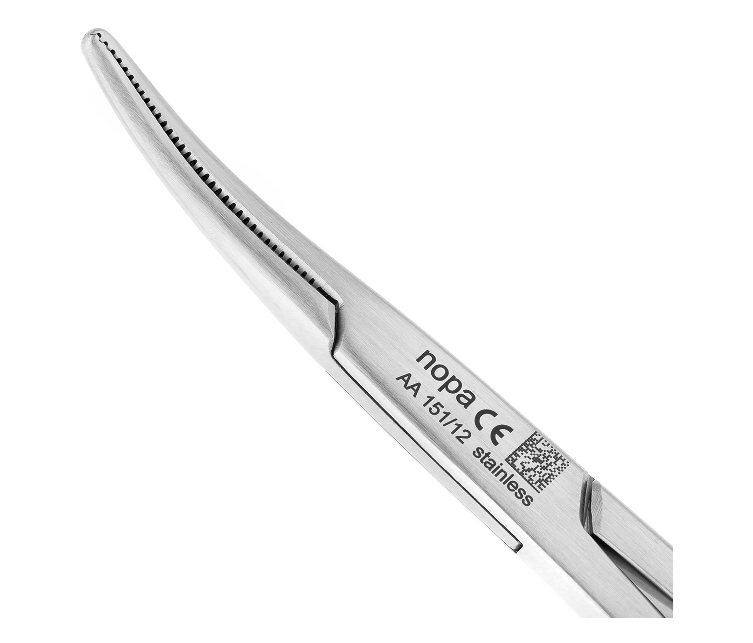 Nopa Instruments AA 151/12 - зажим HALSTED-MOSQUITO изогнутый, 12,5 см