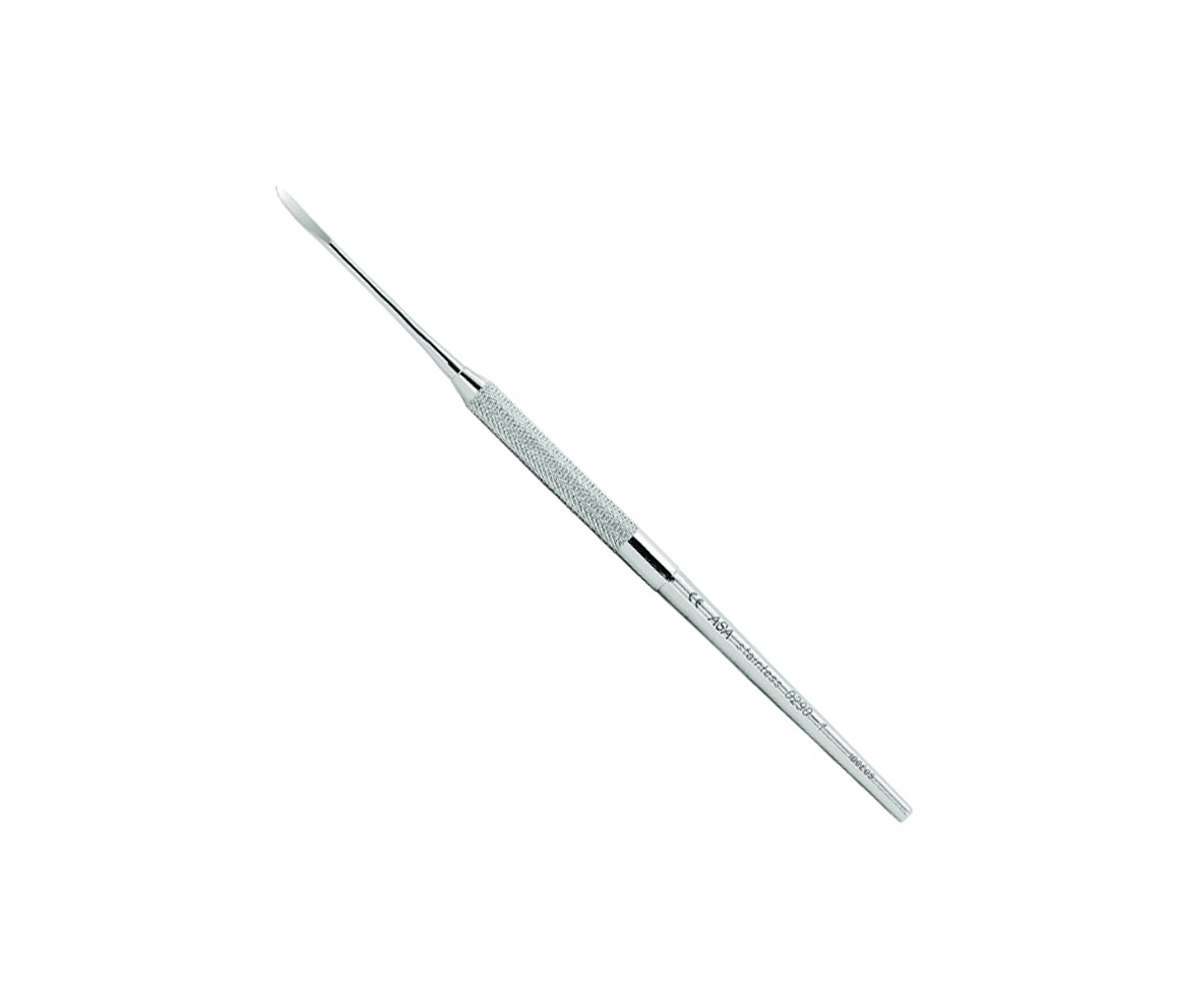 Asa Dental 0290-1 - элеватор прямой очень узкий с длинной ручкой