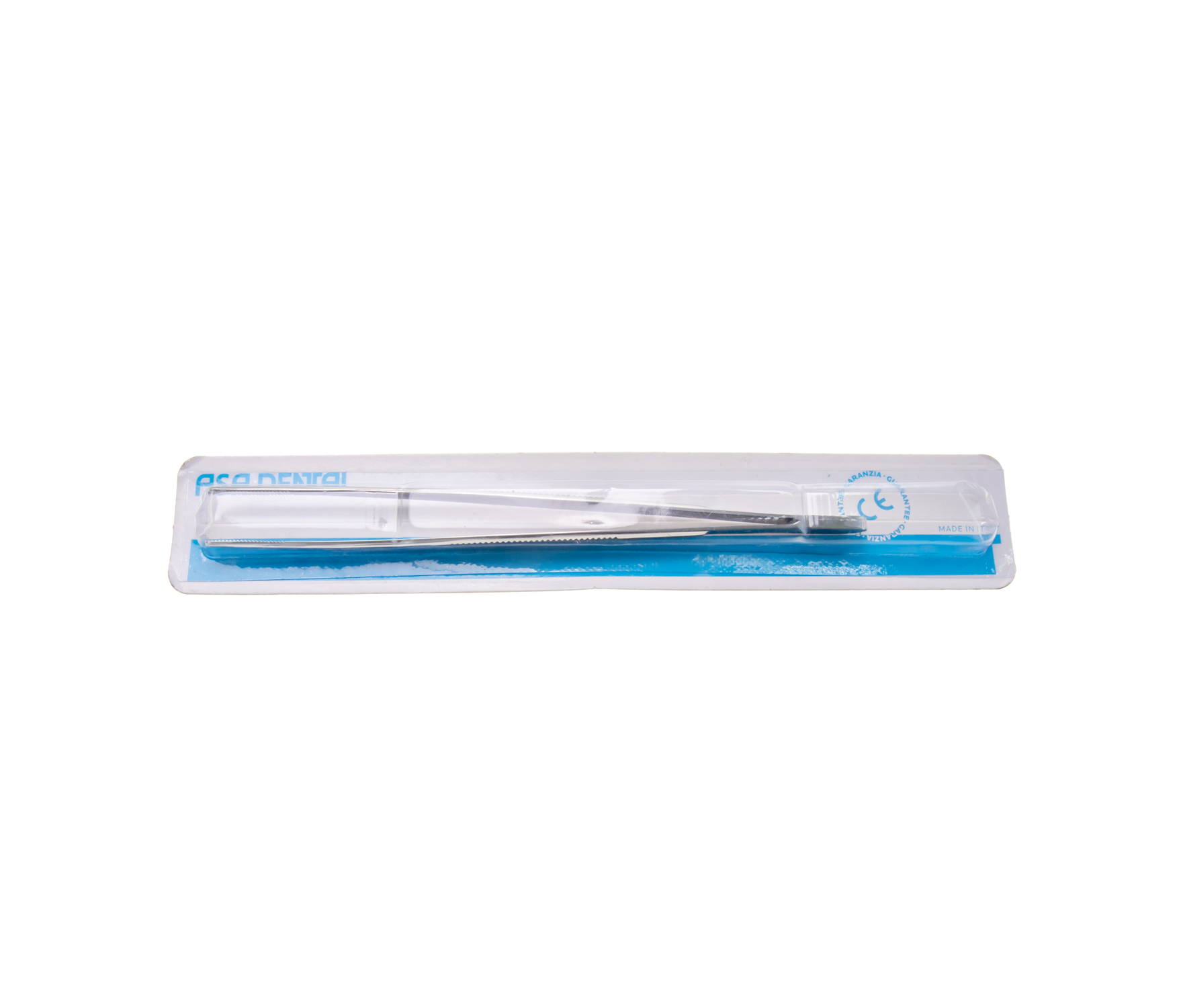 Asa Dental 0635-3 - пинцет анатомический прямой с рифлением, 15 см атравматичный