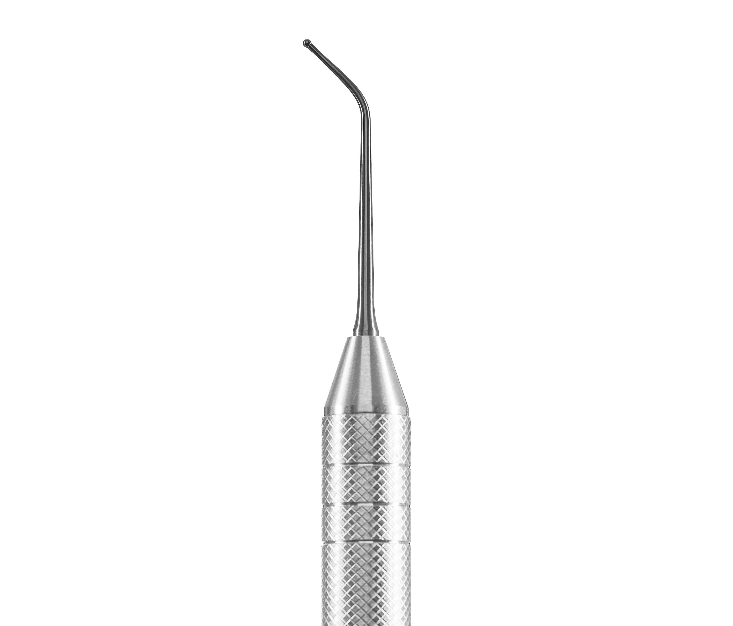 Fabri 1304-1,0F Black - удлиненная узкая гладилка с штопфером-шариком Ø1.0mm, эргономичная ручка Ø10mm, покрытие Black
