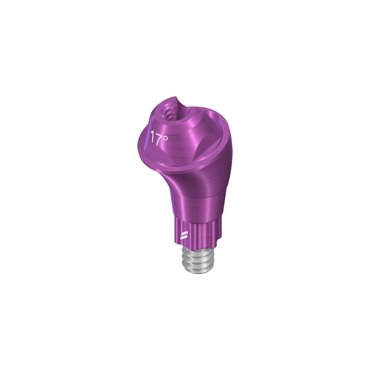 Угловой абатмент для винтовой фиксации Straumann® RB/WB 4.6mm 17° высота десны 4.5mm