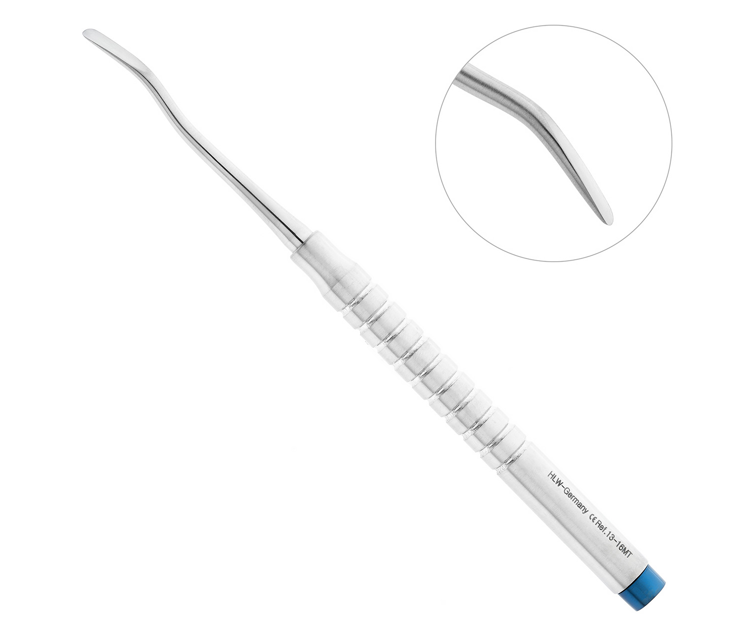 HLW 13-16MT - элеватор мини изогнутый, 3,5 мм, мезиальный