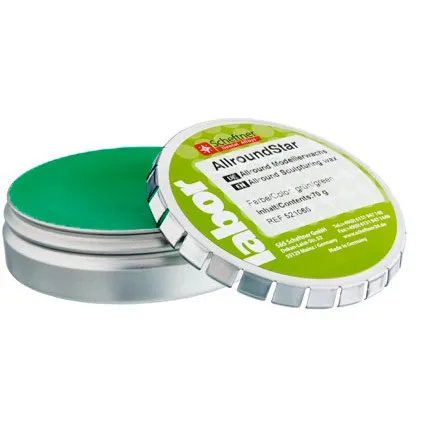 Воск моделировочный, Scheftner, AllroundStar green 70г