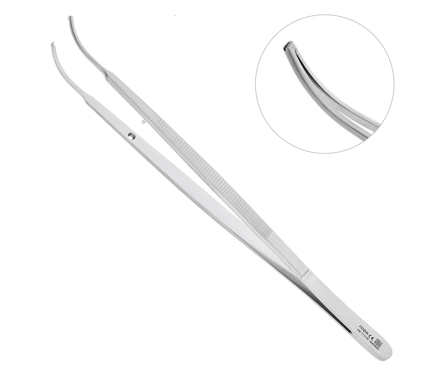 Nopa Instruments AB 171/18 - пинцет перевязочный GERALD, 17 см