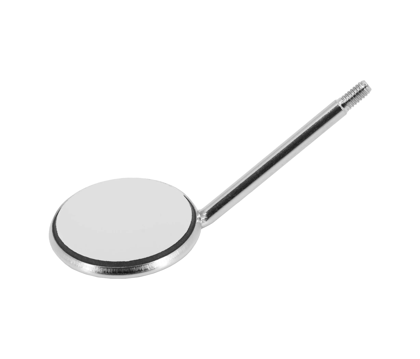 Hahnenkratt TOPvision FS Rhodium - родиевое зеркало без ручки, плоское, №3, диаметр 20 мм, 12 шт