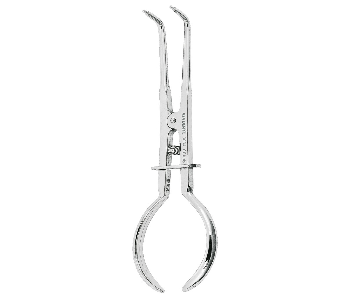 Asa Dental 3034 - щипцы для установки креплений "Раббер Дам", 17,5 см