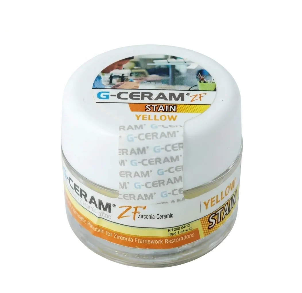 Керамика ZF краситель Stain Yellow (3г), 6201-0-Y, G-CERAM