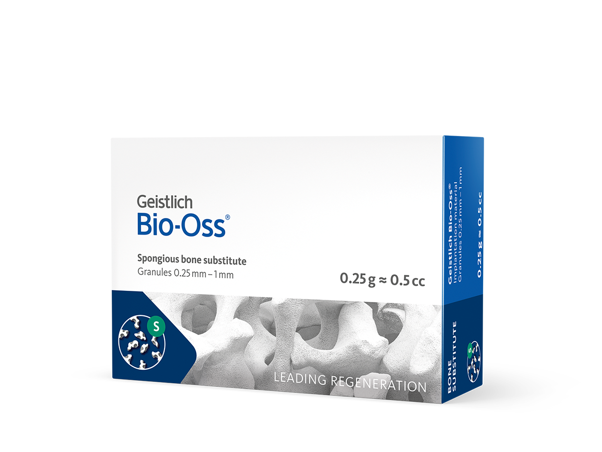 Костный материал Geistlich Bio-Oss Гранулы 0.25-1 мм