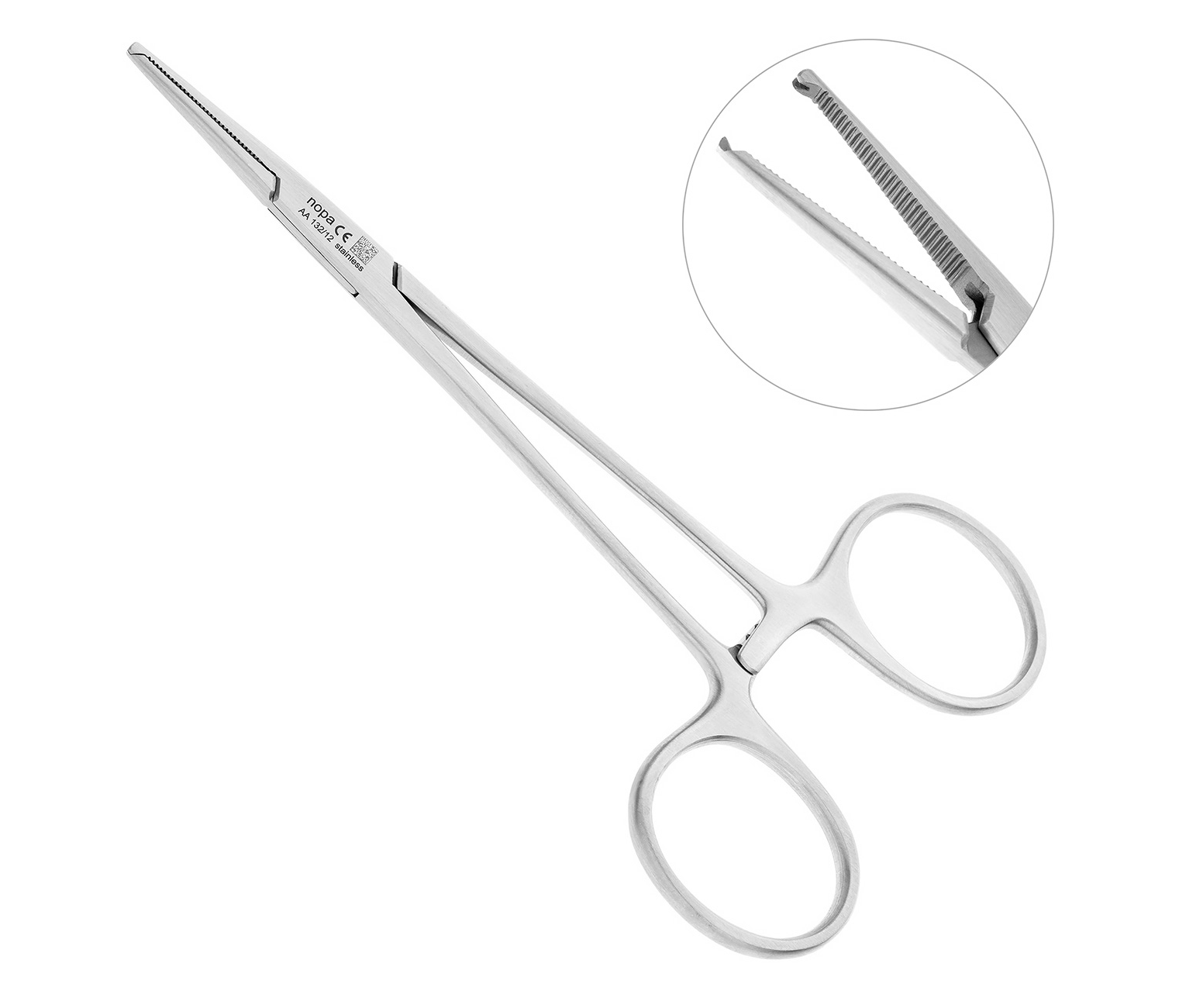Nopa Instruments AA 132/12 - щипцы для артерии MICRO-MOSQUITO хирургические, прямые, 12 см
