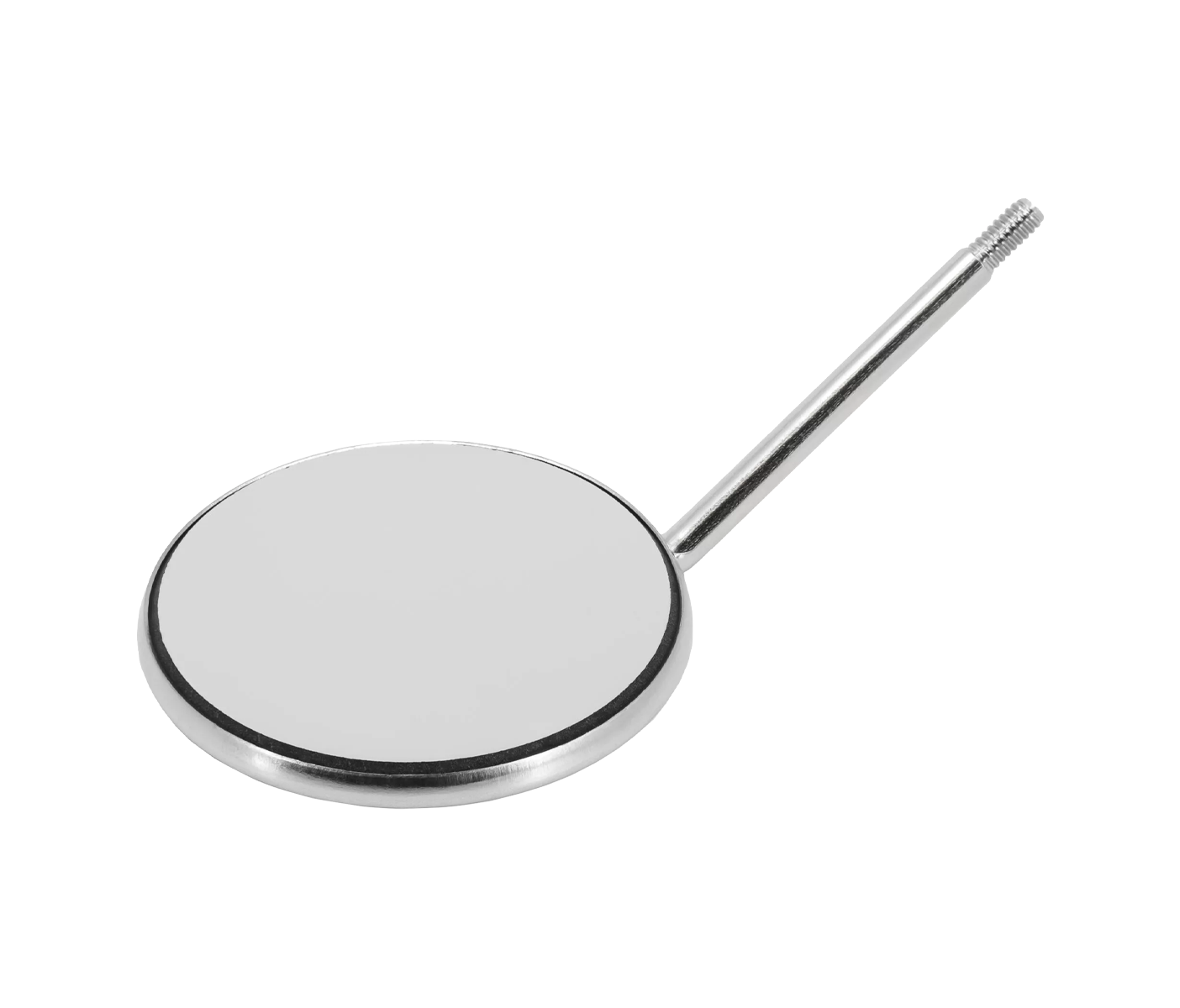 Hahnenkratt TOPvision FS Rhodium - родиевое зеркало без ручки, плоское, №8, диаметр 30 мм, 12 шт