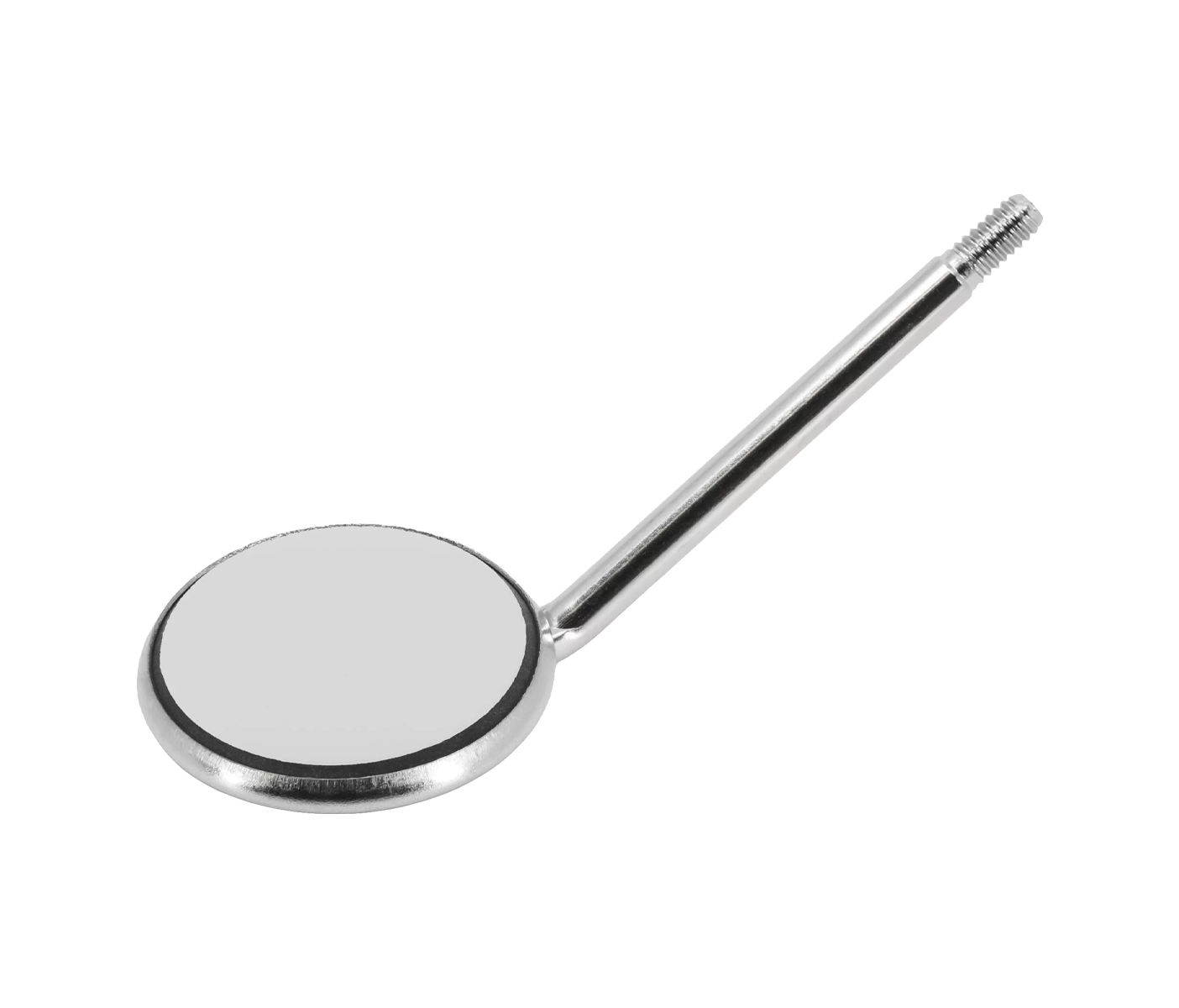 Hahnenkratt TOPvision FS Rhodium - родиевое зеркало без ручки, плоское, №2, диаметр 18 мм, 12 шт