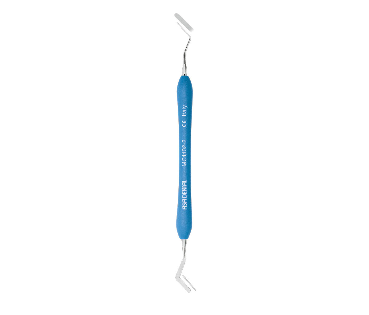 Asa Dental MC1102-2 - гладилка N2 двусторонняя Magic Color с силиконовой ручкой