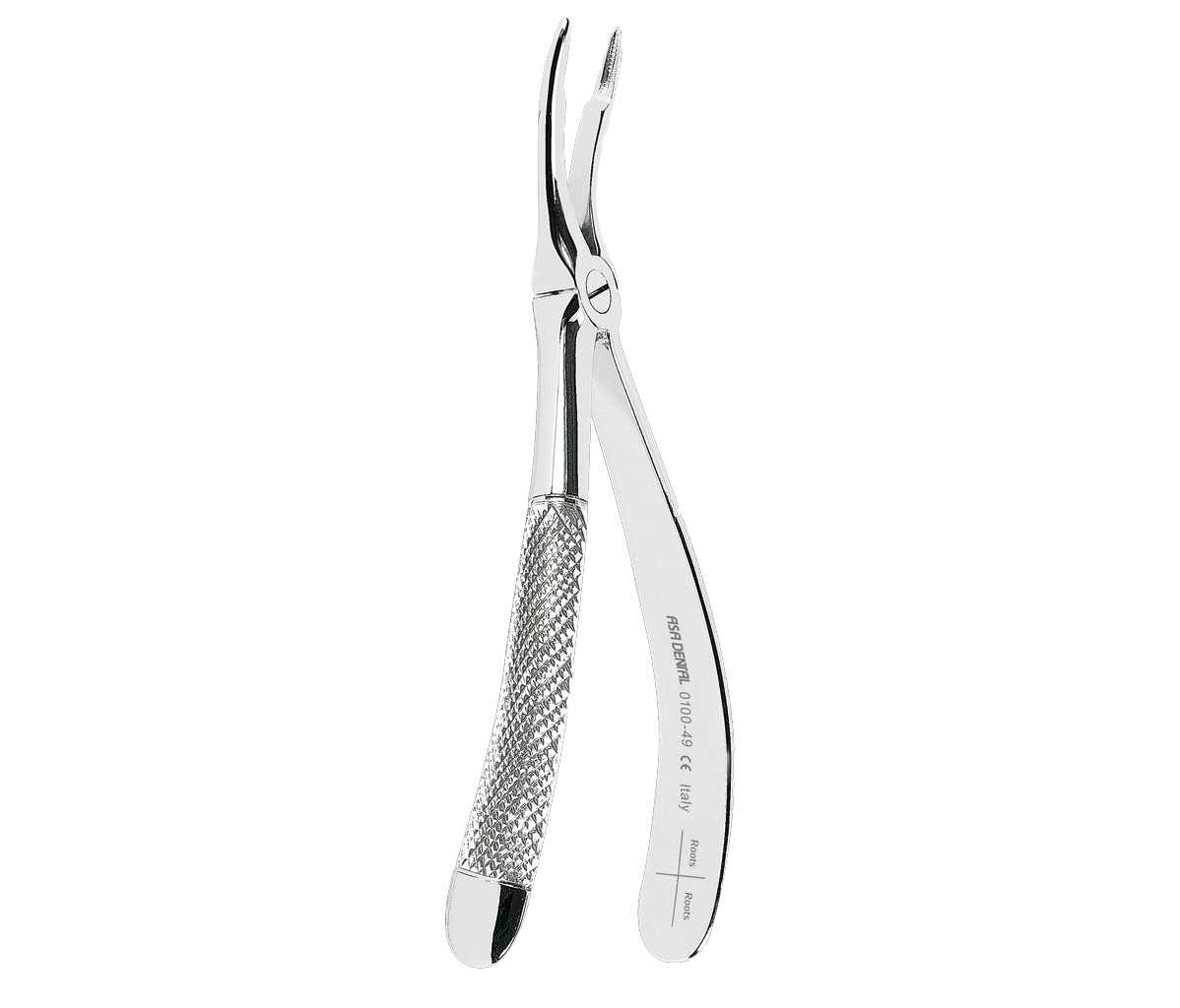 Asa Dental 0100-49 - щипцы N49 для верхних корней с зубчиками